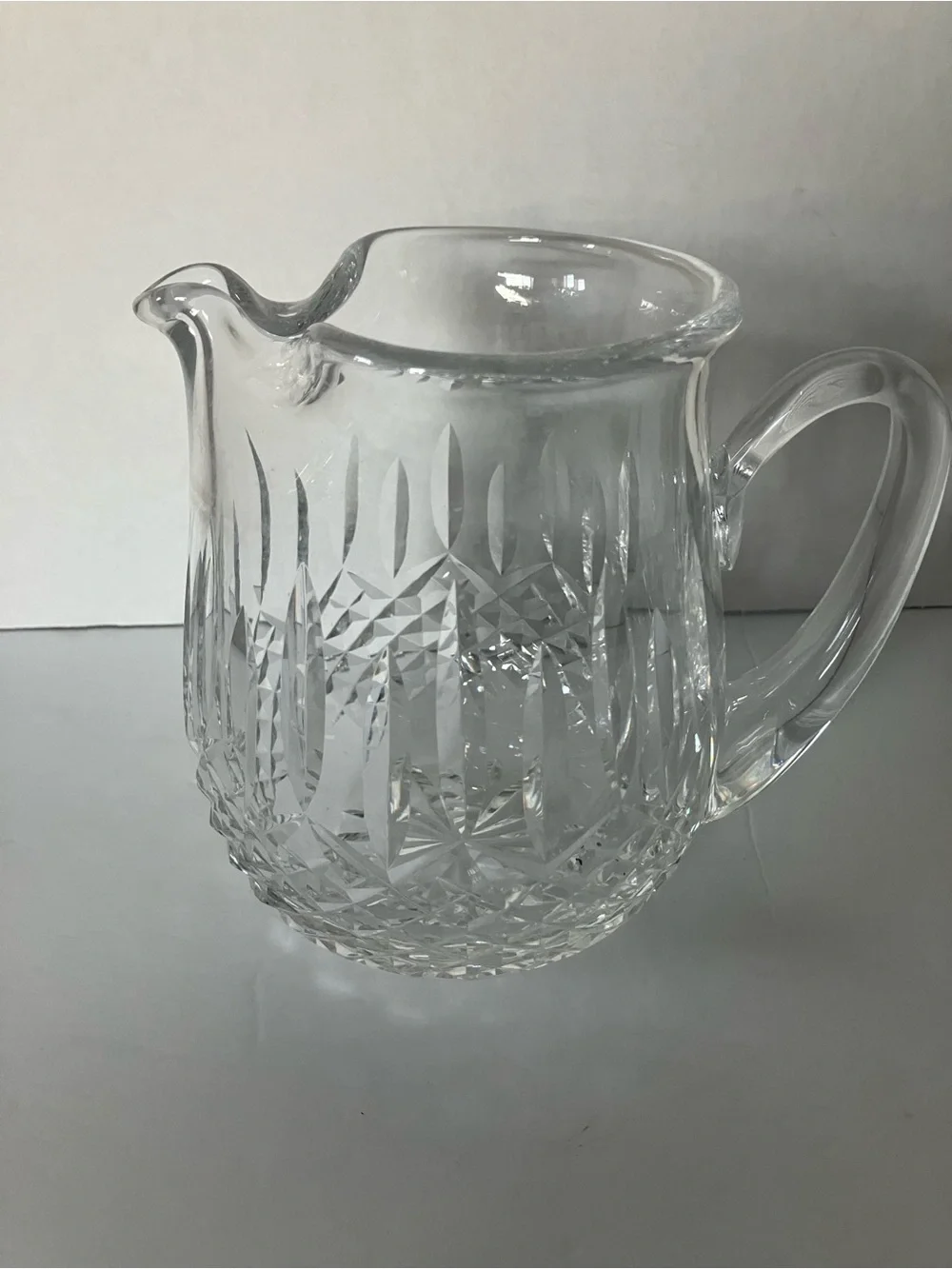 Waterford Crystal Clear Cut Glass Pitcher
